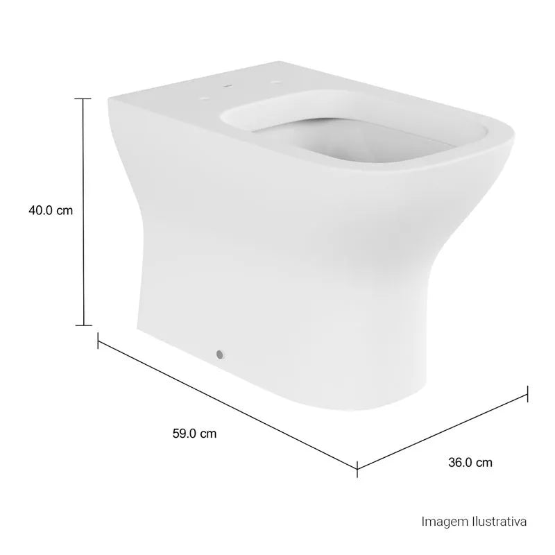 Bacia Convencional Deca Axis Branco