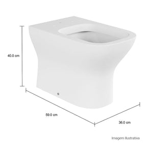 Bacia Convencional Deca Axis Branco