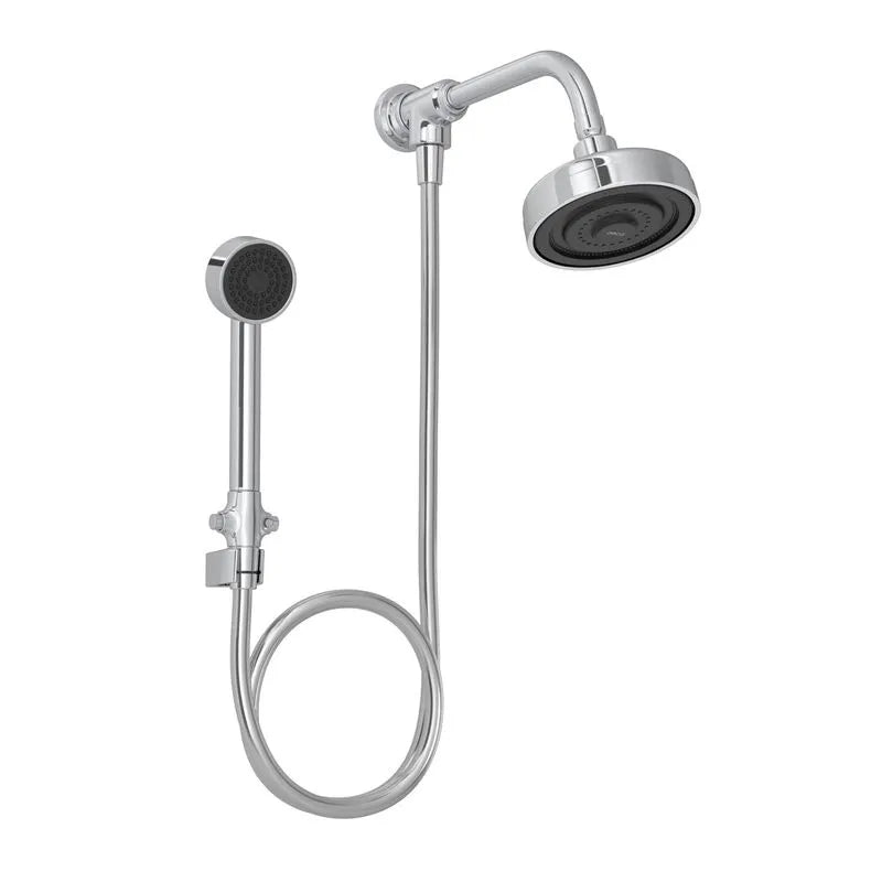 Kit Chuveiro Deca com Desviador Universal Redondo de Parede Cromado